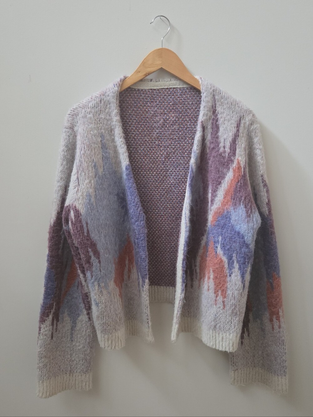 Japanese Telopan Fuzzy Cardigan